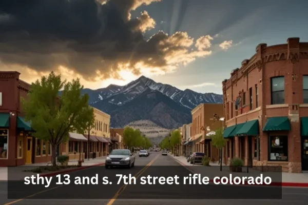 STHY 13 and S. 7th Street Rifle Colorado: Exploring 