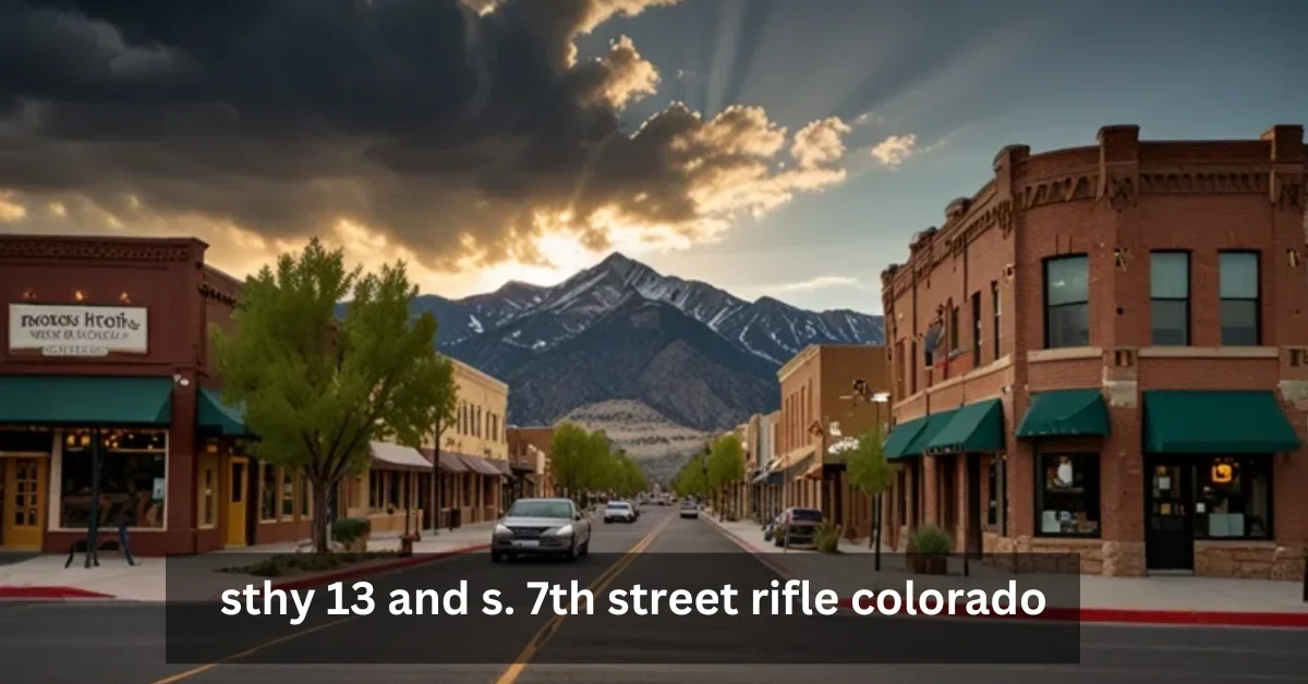 STHY 13 and S. 7th Street Rifle Colorado: Exploring 